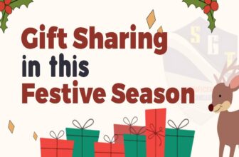 Gift sharing in the festive season