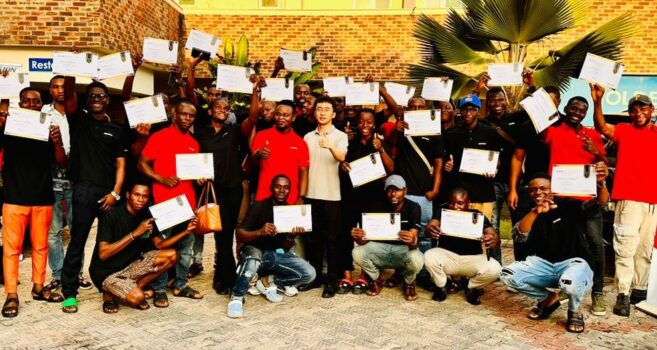 Mater Hikvision training Benin City