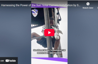 Harnessing the Power of the Sun: Solar Camera Installation by Stanificent Global Technologies Ltd