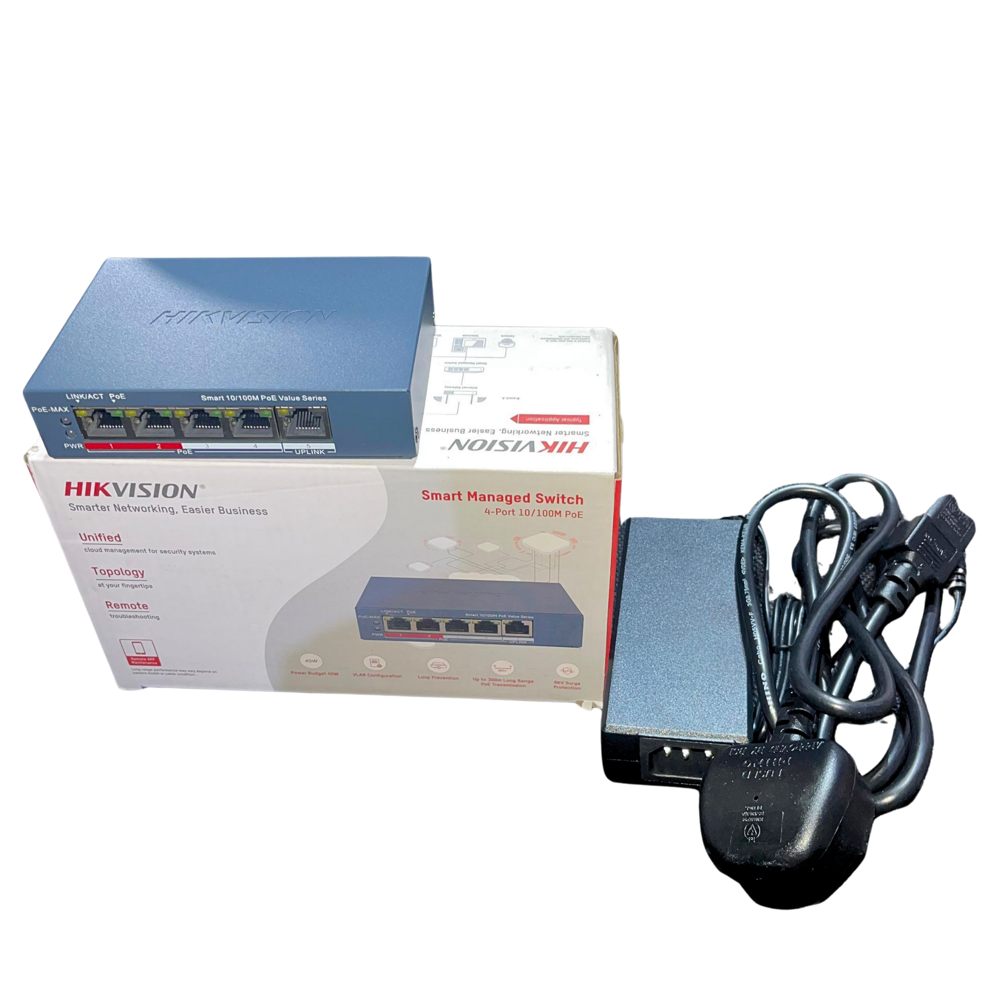 Hikvision 4 Port Poe Switch........
