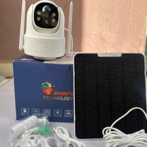 Rooboto Technology 3MP 4G Solar PTZ Mini Outdoor Camera (Cloud Edge App)