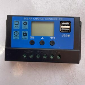 PWM Solar Charge Controller (12V-24V/20A) (BLACK)