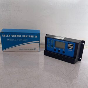 PWM Solar Charge Controller (12V-24V/20A) (BLACK)