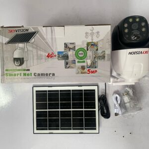 Skyvision 5MP 4G Single Lens Solar PTZ Big Outdoor Camera With Auto Tracking (V380 App)