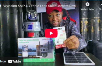 Skyvision 5MP 4G Triple Lens Solar Camera Review & The Best Place to Buy It In Nigeria