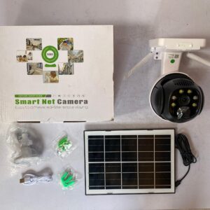 Skyvision 5MP Wifi Single Lens Solar PTZ Big Outdoor Camera With Auto Tracking (V380 APP)