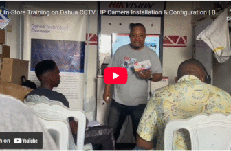 In-Store Training on Dahua CCTV | IP Camera Installation & Configuration | Benin City, Nigeria