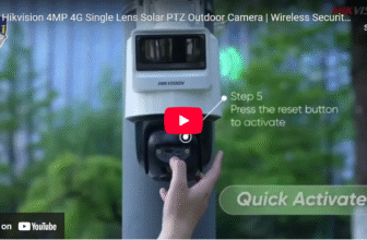 Hikvision 4MP 4G Single Lens Solar PTZ Outdoor Camera | Wireless Security Systems Across Nigeria