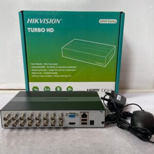 Hikvision 2MP 16CH Audio E-DVR (With Inbuilt 980GB SSD)