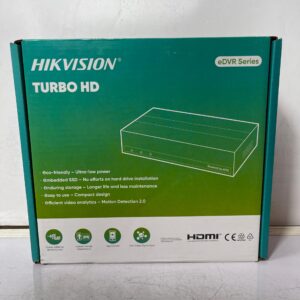 Hikvision 2MP 16CH Audio E-DVR (With Inbuilt 980GB SSD)