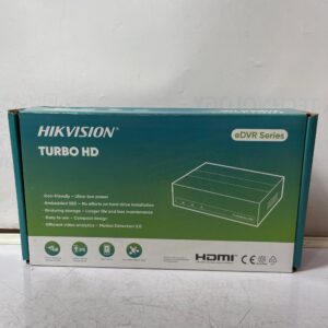 Hikvision 2MP 4CH Audio E-DVR (With Inbuilt 300GB SSD)