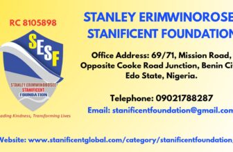 About Us: Stanley Erimwinorosee Stanificent Foundation