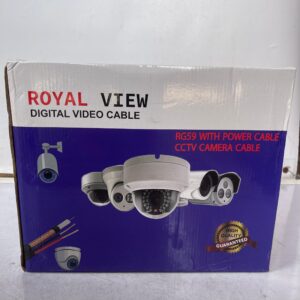 Royal View 305meters RG59 Cable With Power