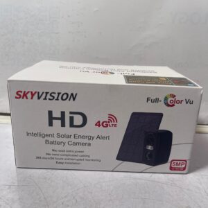 Skyvision 5MP 4G Single Lens Solar Mini Indoor Camera (UBOX APP)