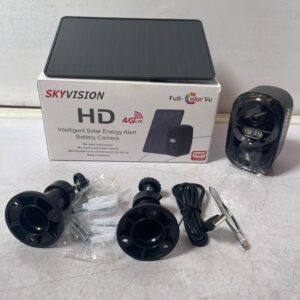 Skyvision 5MP 4G Single Lens Solar Mini Indoor Camera (UBOX APP)