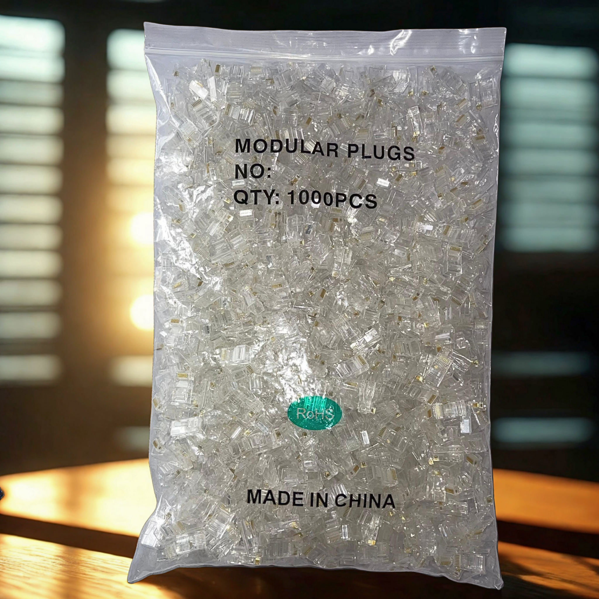 Big Packet Of RJ45 Connector (containing 1000pcs)