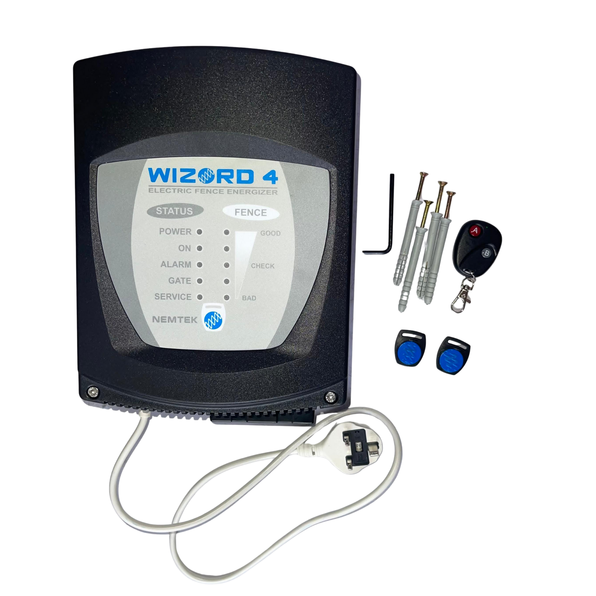 Nemtek Wizord 4 Energizer Machine With One Remote Control Setup ...