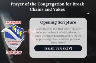 Prayer of the Congregation for Break Chains and Yokes