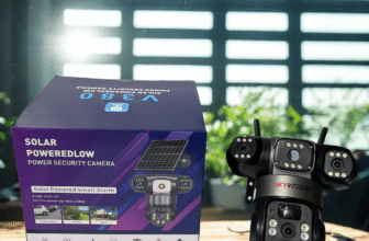 Skyvision 4K 4G Ultra HD True Triple Lens Solar PTZ Big Outdoor Camera With Auto Tracking (V380 APP)