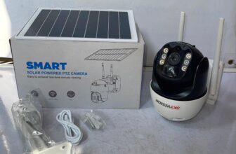 Skyvision 5MP 4G Single Lens Smart Solar PTZ Big Outdoor Camera (UBox App) Available Anywhere In Nigeria