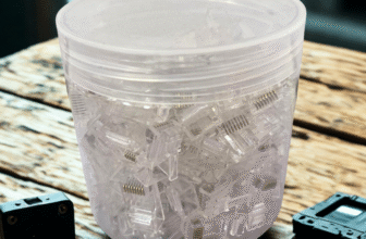 Small Packet Of RJ45 Connector (containing 100pcs) Available Anywhere In Nigeria