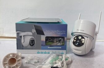 Solar Powered WiFi Single Lens PTZ Outdoor Camera (ICSEE App) Available Anywhere In Nigeria