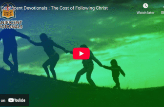Stanificent Devotionals : The Cost of Following Christ