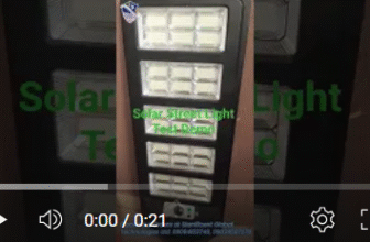 Solar Street Light + Camera Demo | Ep 1 #smartlighting