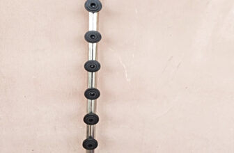 25mm 8Lines Silver Stainless Round Tiny Pole (Single Phase) Available Anywhere In Nigeria