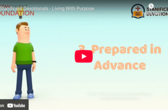 Stanificent Devotionals – Living With Purpose