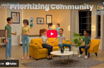 Stanificent Devotionals – The Role of Community