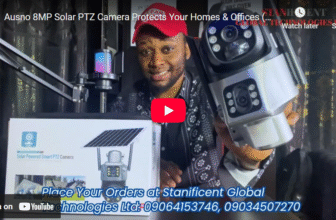 Ausno 8MP Solar PTZ Camera Protects Your Homes & Offices (Solar + 4G Security)