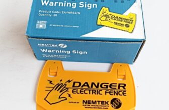Packet of Nemtek Danger Warning Sign Available Anywhere In Nigeria