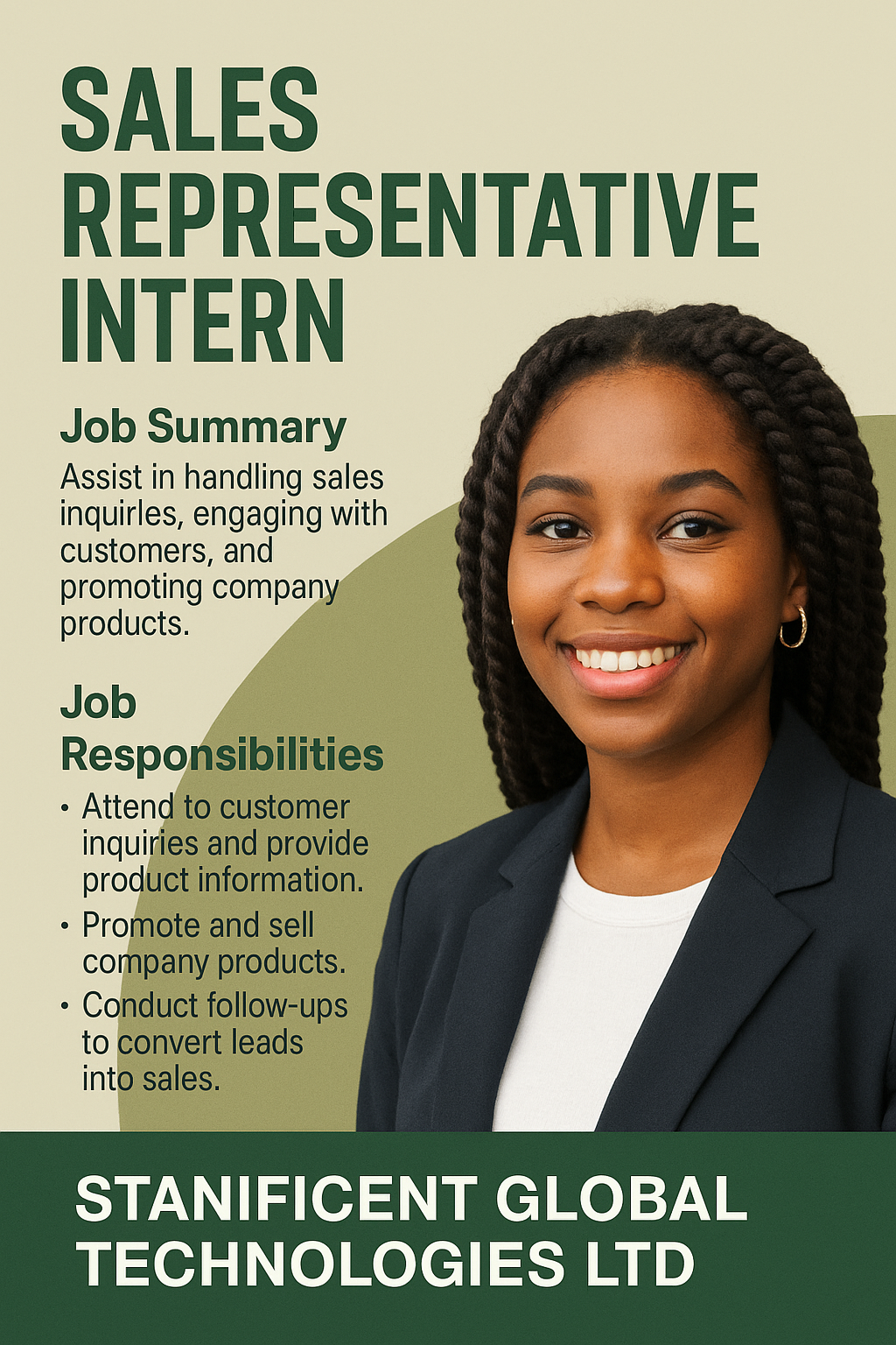 SALES REPRESENTATIVE INTERN