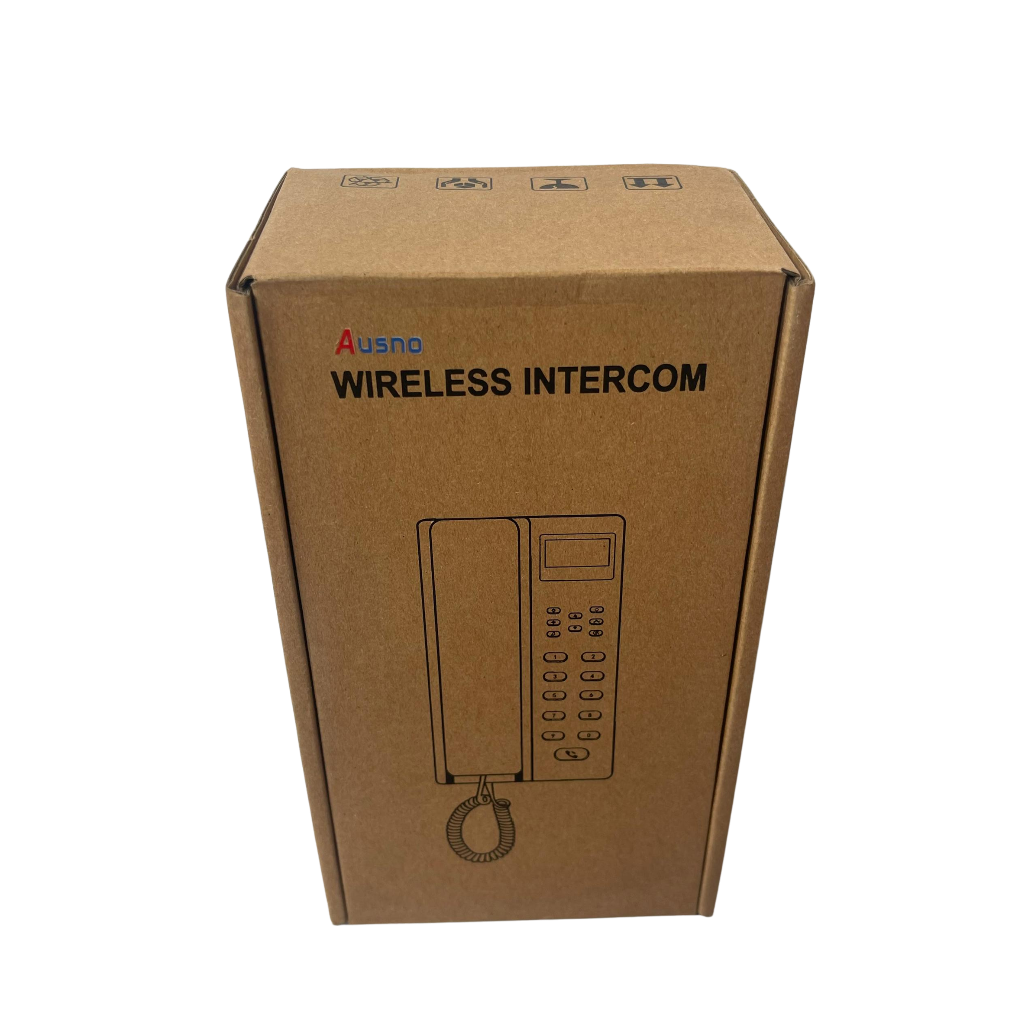 Ausno Display Rechargeable Wireless Intercom...