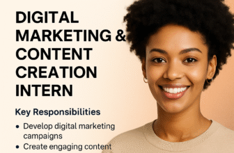 DIGITAL MARKETING & CONTENT CREATION INTERN