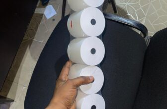 Purchase 80mm POS Thermal Paper Roll (Contain 5pcs) (Promo Price) Available Anywhere In Nigeria