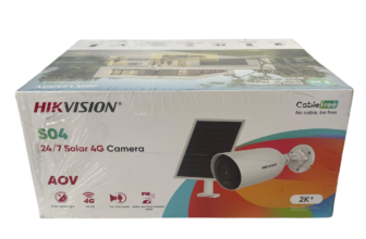Purchase Hikvision 4MP 4G AOV Single Lens Bullet Solar Camera (Hik-Connect App) (Promo Price) Available Anywhere In Nigeria