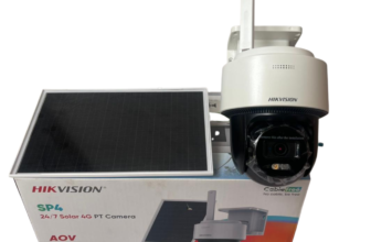 Purchase Hikvision 4MP 4G AOV Single Lens Mini Solar PT Camera (Hik-Connect App) (Promo Price) Available Anywhere In Nigeria