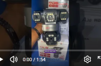 Skyvision Triple Lens 9MP Security Camera – 24/7 Protection Anywhere in Nigeria