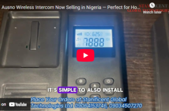 Ausno Wireless Intercom Now Selling in Nigeria — Perfect for Homes, Offices & Hotels!