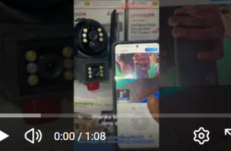 Buy the Optimax 9MP Solar PTZ WiFi Camera in Nigeria – 24/7 Smart Security!