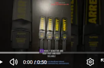 Secure Your Event, Clubs, or Business With The Garrett Metal Detector!