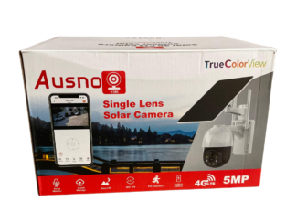 Purchase Ausno 5MP 4G Single Lens Solar PTZ Big Outdoor Camera With Auto Tracking (V380 App) (Promo Price) Available Anywhere In Nigeria