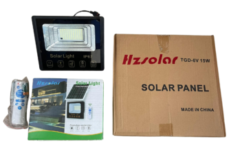 HZSolar All In One 100watts Solar Flood Light Available Anywhere In Nigeria