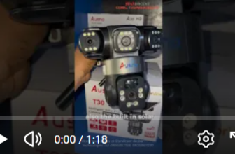 Ultimate Security in Nigeria: Ausno 9MP 4G Triple Lens Solar CCTV Review
