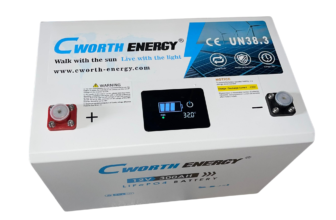 Cworth 12V/300AH/3.84KWh Lithium Battery Available Anywhere In Nigeria