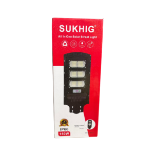 Sukhig 150watts All In One Solar Street Light