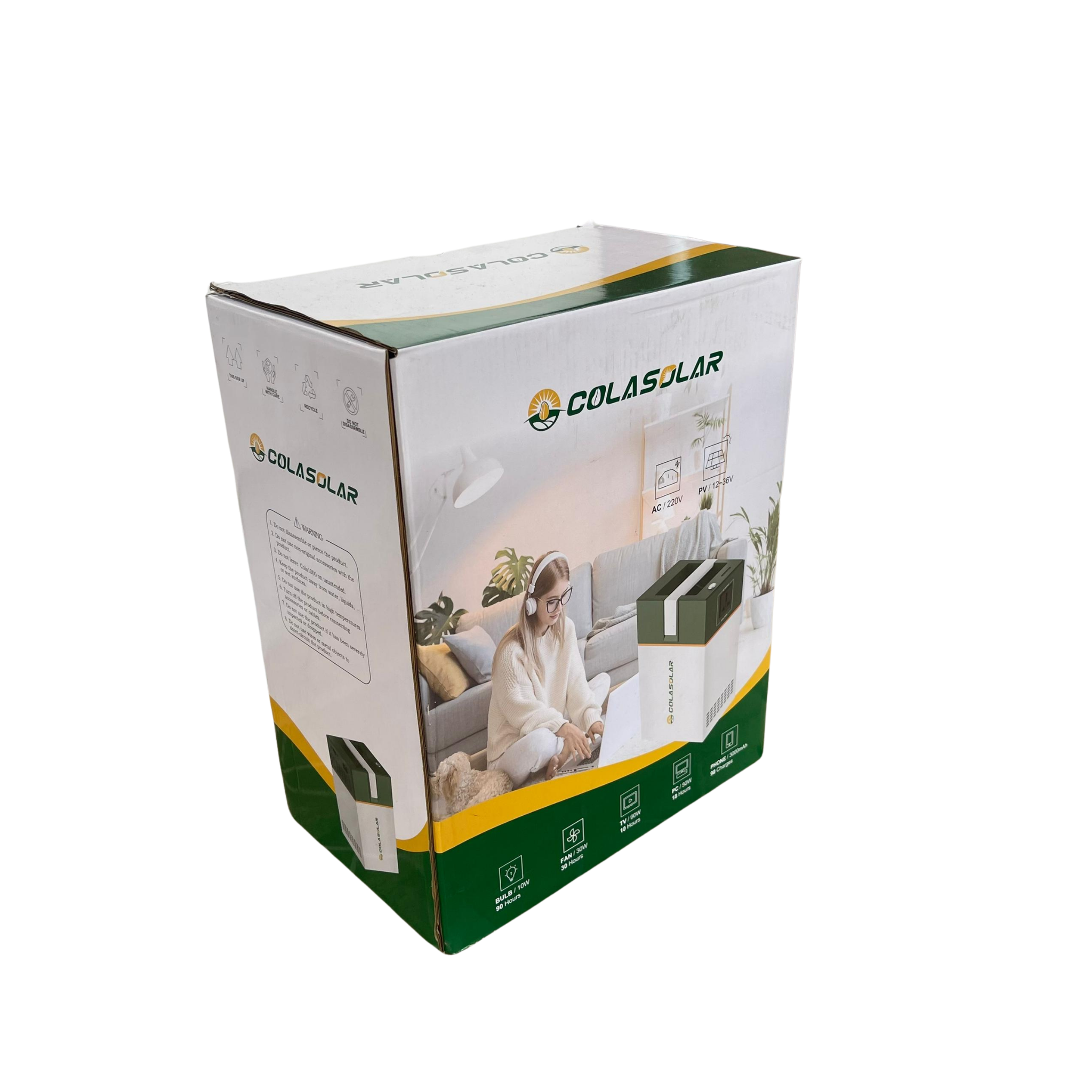 Cola 1000 200watts Solar Generator.....
