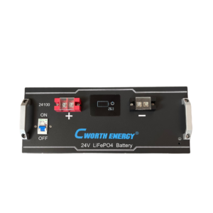 Cworth Energy 24V/100AH/2.5KWh Lithium Battery
